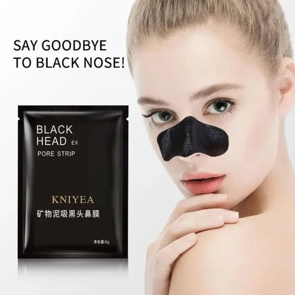 1pcs 6g Black Face Mask Blackhead Black Head Remover Makeup Peel Masks Acne Beauty Cleaning Mask Black Black From Dots Skin - Image 4