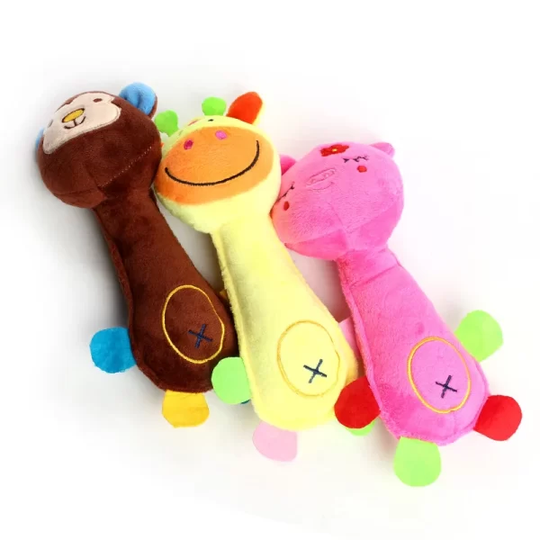 Durable Low Price Pet Dog Plush Toy Animal Shape with Squeaky for Small Dogs Chihuahua Yorkshire Bichon Puppy Chew Cleaning Toys - Image 4