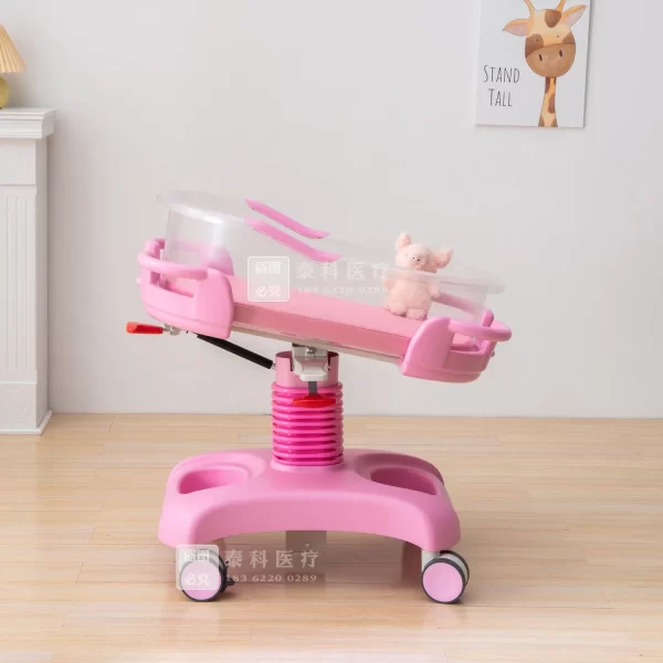 Luxury air controlled lifting mother, baby, and postpartum clubhouse center newborn crib with high transparency - Image 4