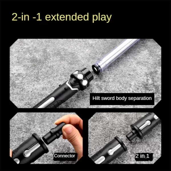 New RGB Lightsaber Laser Sword Toys Light Saber 7 Colors Change Kids Soundfonts Force FX FOC Blaster Toys Jedi Laser Sword Gifts - Image 5
