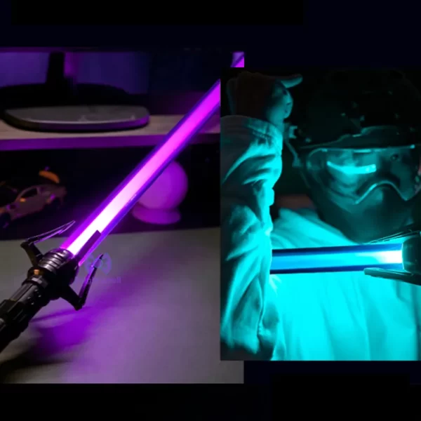 New RGB Lightsaber Laser Sword Toys Light Saber 7 Colors Change Kids Soundfonts Force FX FOC Blaster Toys Jedi Laser Sword Gifts - Image 6