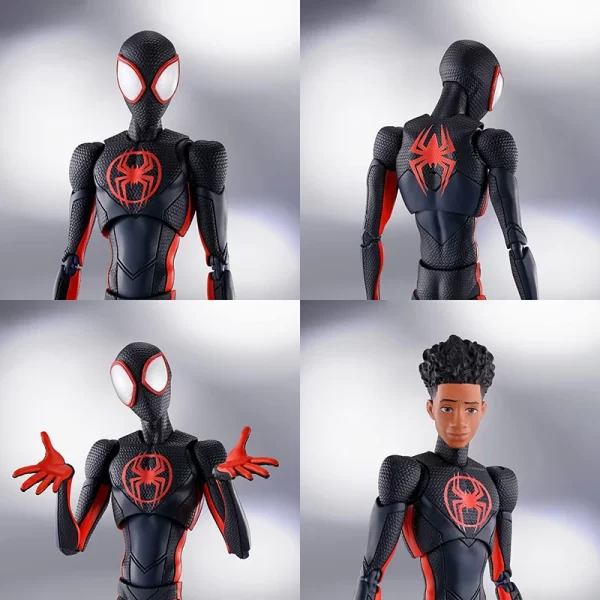 SHF Miles Morales Gwen Stacy Action Figures Spider Across the Spider-Verse Figure PVC Model Toys - Image 4