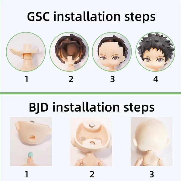 Second Generation Ymy Joint Doll Body Boy Girl Body Toy Replacement Joint Hand Accessories For Obitsu 11, Gsc Head, Ob11,1/12Bjd - Image 6