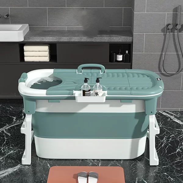 Shower White Bathtubs Big Foldable Baby Women Adults Baby Bathtub Items Bathroom Foot Baignoire Pliante House Accessories - Image 3
