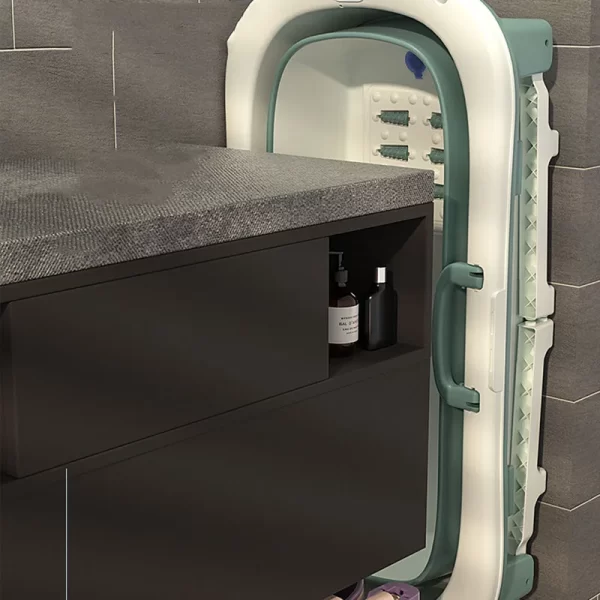 Shower White Bathtubs Big Foldable Baby Women Adults Baby Bathtub Items Bathroom Foot Baignoire Pliante House Accessories - Image 6