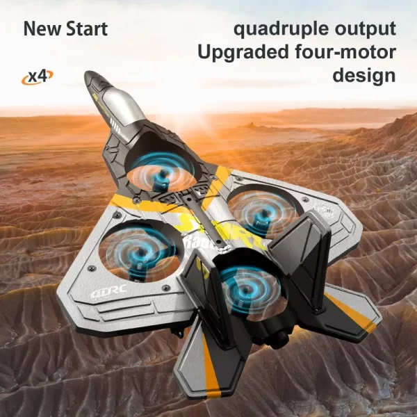 V17 RC Remote Control Airplane 2.4G Remote Control Fighter Hobby Plane Glider Airplane EPP Foam Toys RC Drone Kids Gift - Image 2