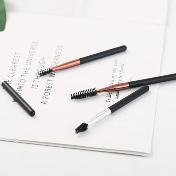 Women Portable Beauty Cosmetic Tool Brows Lash Eyebrow Brushes Eyelash Mascara Brushes Makeup Brush Eyelash Applicator Wands - Image 5